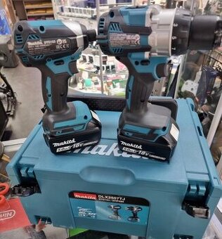 Makita DLX2507TJ 18v dvojitá sada kombinovaná vrtačka a rázo