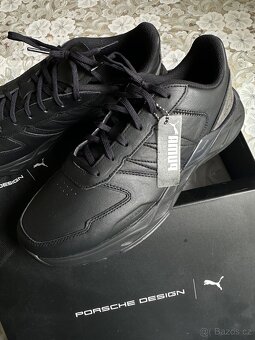 PORSCHE DESIGN PWRPlate L Trainers Sportovní kožená obuv