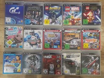 Hry na Playstation 3 (Akce balíkovna na výdejní místo 50 kč