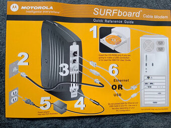 Kabelový modem Motorola