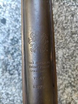 Vzduchovka vzor 47 se lvem.Strakonice.