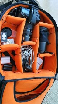 Olympus E-5  2x oběktiv , batoh +příslušenství