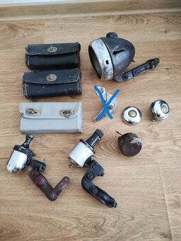 Prodám staré originální díly na bicykly 1950 až 1990