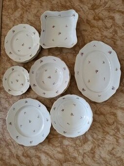 Neúplná původní sada porcelánu "Rakouská házenka"