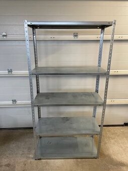 Kovový regál 180×90×40 cm