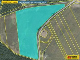 Brodek u Konice - orná půda, trvalý travní porost 14 686 m2 