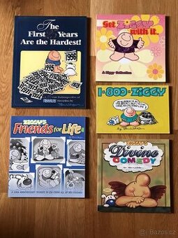 Ziggy - sada pěti komiksových knih s legendární postavičkou