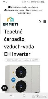 Tepelné čerpadlo Emmeti