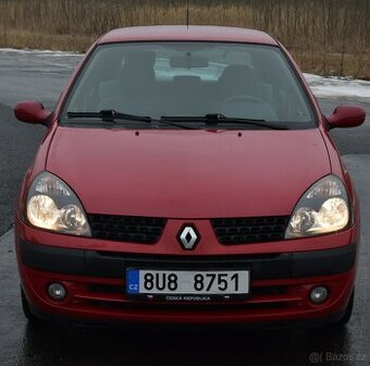 Renault Clio 1.2 16V (55 kW), r. v. 2002 – červená
