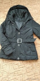 zimní prošívaná dlouhá dámská bunda vel L