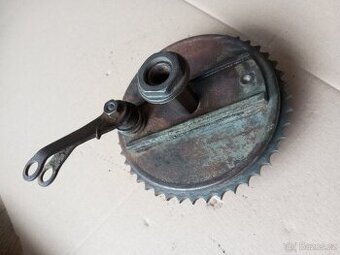 Jawa pérák rozeta, brzdový štít 150m