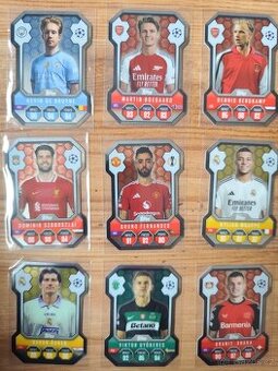 Fotbalové kartičky Match Attax 2024/25 - Chrome Shield