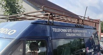 Autozahrádka Ford Transit - střešní nosič, zahrádka