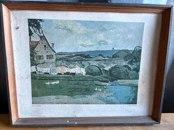 Obraz - Anton Kürmaier - Die Alte Brücke