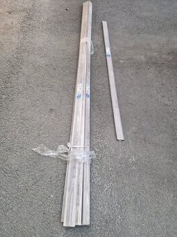 Podlahové lišty 10 ks 