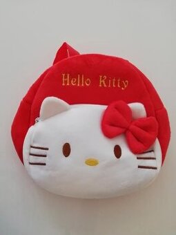 Červený batůžek Hello Kitty