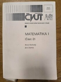Matematika I, část 2, ČVUT, Fakulta stavební - 1