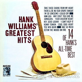 Hank Williams – Hank Williams' Greatest Hits 1989 LP, VG+