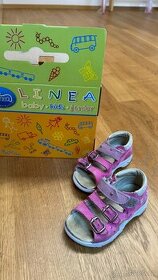 Dětské boty, sandály, sandalky LINEA vel. 26 pc 1100Kč - 1