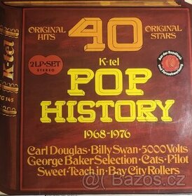 Various – K-tel Pop History 1968-1976  (2 LP)
