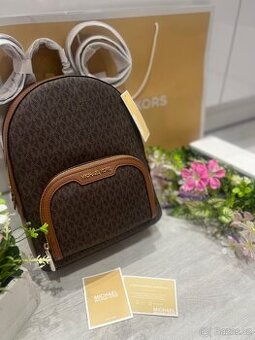 Backpack batoh batůžek Michael Kors monogram brown medium