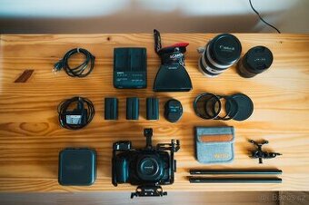 Blackmagic pocket 4k SET / OBJEKTIVY
