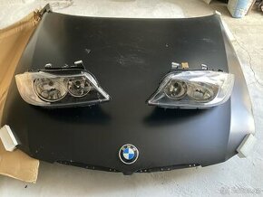 Kapota Bmw E91, nové lampy a blatniky