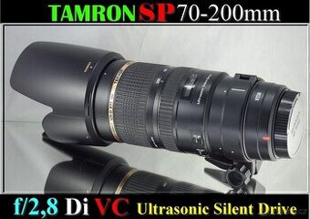 pro Canon - Tamron AF SP 70-200mm f/2,8 Di VC USD