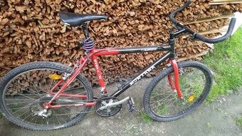 Staré horské kolo Shimano na díly