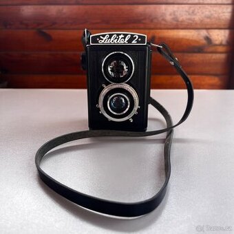 Lubitel 2 – dvouoká zrcadlovka + pouzdro (120 film)