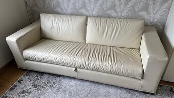 Luxusní kožený rozkládací gauč Oliveri