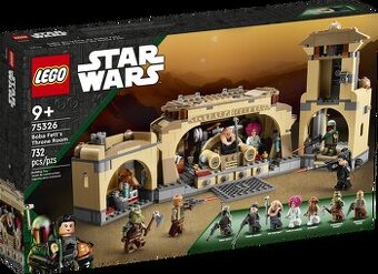 Nerozbalené LEGO Star Wars 75326 Trůnní sál Boby Fetta