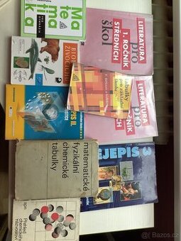 Biologie Matematika Zeměpis Dějepis Literatura Tabulky