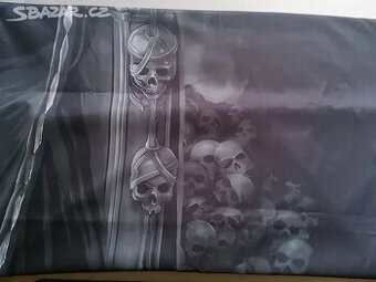 povlečení nové s lebkama