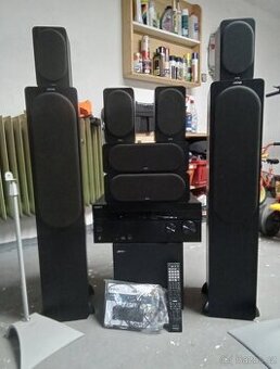Prodám sestavu Sony STR-DN1040 + 9x repro JAMO v top stavu..