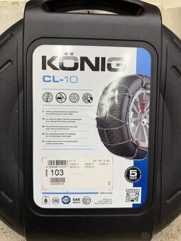 Luxusnbí sněhové řetězy KÖNIG  CL-10