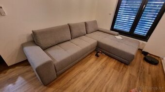Sedací souprava - šedá, délka 308cm