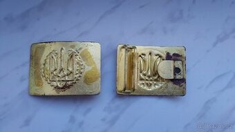 Přezka. Armáda Ukrajina. originál kov.  nové