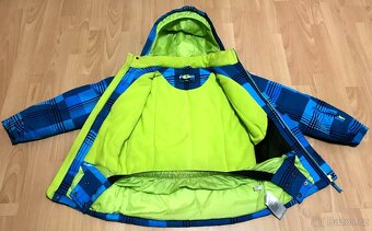Dětská zimní / lyžařská bundu LEWRO, 128-134, vod.sloup 10k