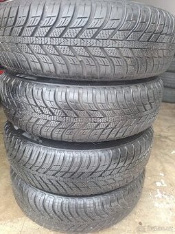 Plechové disky 14" s pneu Nexen 165/70 R14 - Fabia, Ibiza
