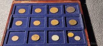 Krejcary R-U, stříbrné mince, usa