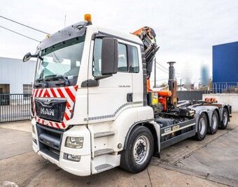 MAN TGS 35.440 BL - 8x4 -Nosič kontejnerů + HR-PALFINGER PK