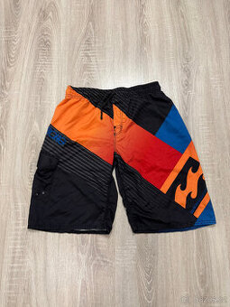 BILLABONG STYLOVÉ KRÁSNÉ ŠORTKY-PLAVKY 2 V 1 M 💪🏽🤩