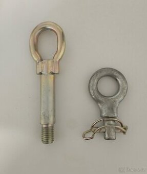 Dvé tažná oka na auto