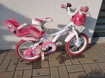 Dětské kolo Minnie vel.14+helma