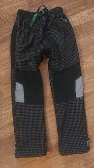 Krásné podšité teplé zimní kalhoty vel. 134