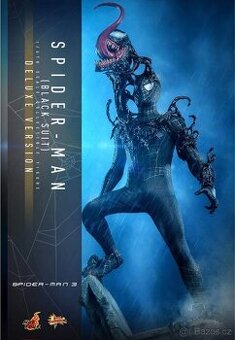 Hot Toys Spider Man Black Suit Deluxe
