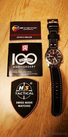 Nepoužité hodinky H3 Tactical vyrobené k výročí 100let