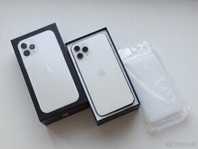 APPLE iPhone 11 Pro 64GB Silver - ZÁRUKA 12 MĚSÍCŮ - KOMPLET - 1