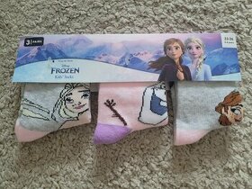 Dívčí ponožky 23-26 Frozen 3pack